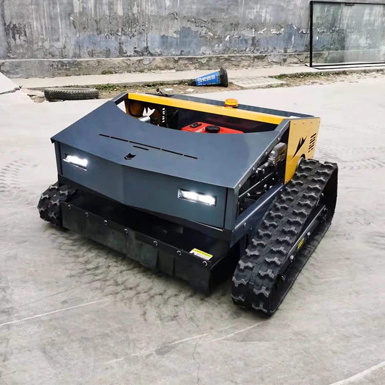 

Remote Control Crawler Lawn Grass Cutter Best Turn Mower For Hills Push Mower No Motor