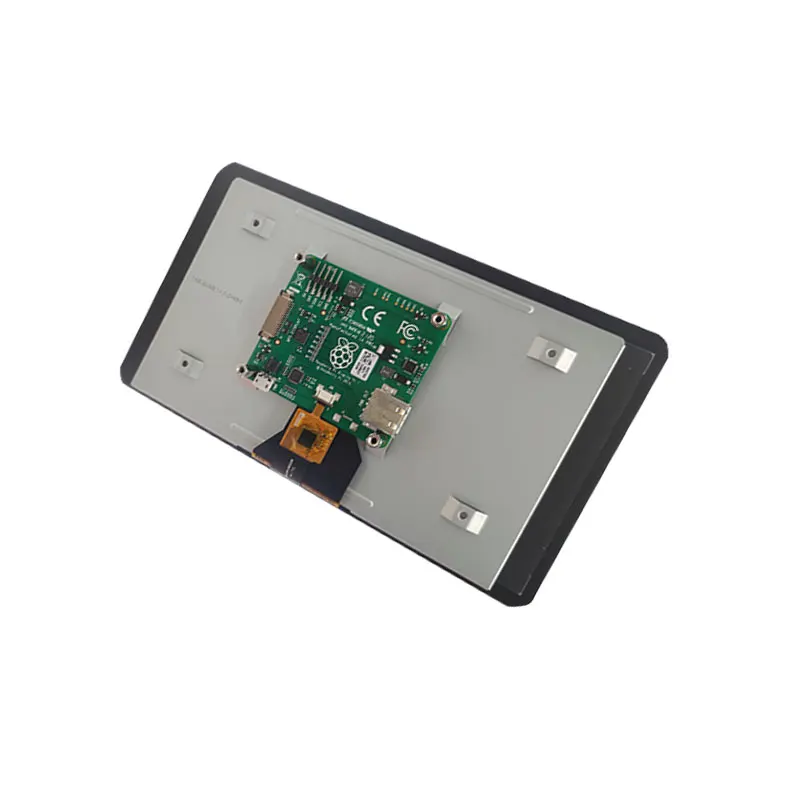 Imagem -04 - Ecrã Tátil para Raspberry pi 800x480 hd Lcd a Cores de 24 Bits Porta Dsi Raspberry pi 4b 3b Mais Zero Oficial