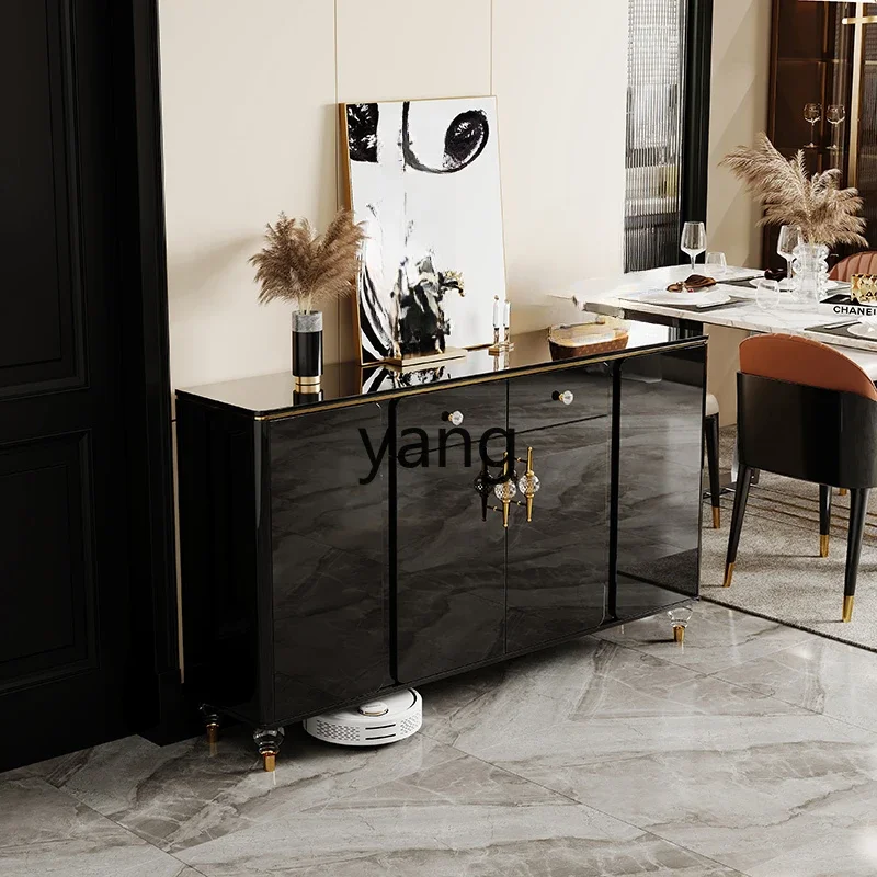 LHH  shoe cabinet light luxury high sense home door large capacity entrance entrance cabinet integrated partition