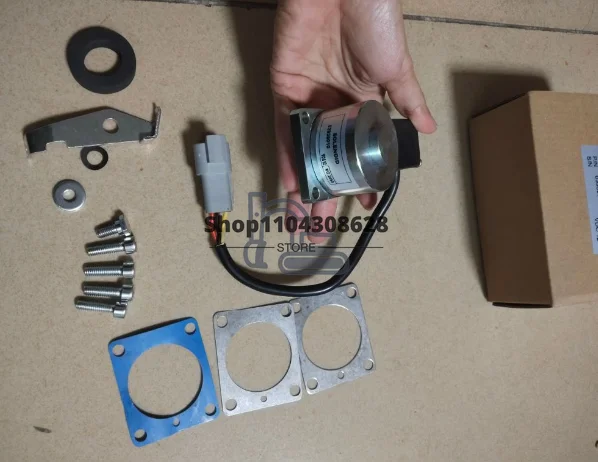 

12V Cut Off Solenoid Valve 03938010 Excavator Solenoid Valve Actuator