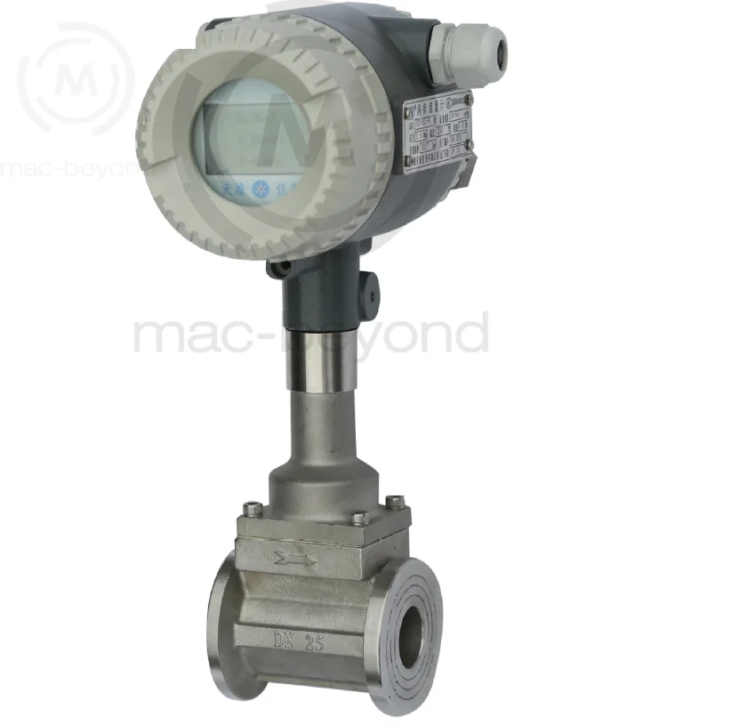 High quality water flow meter Vortex Flow Meter DN25 digital liquid flow meter