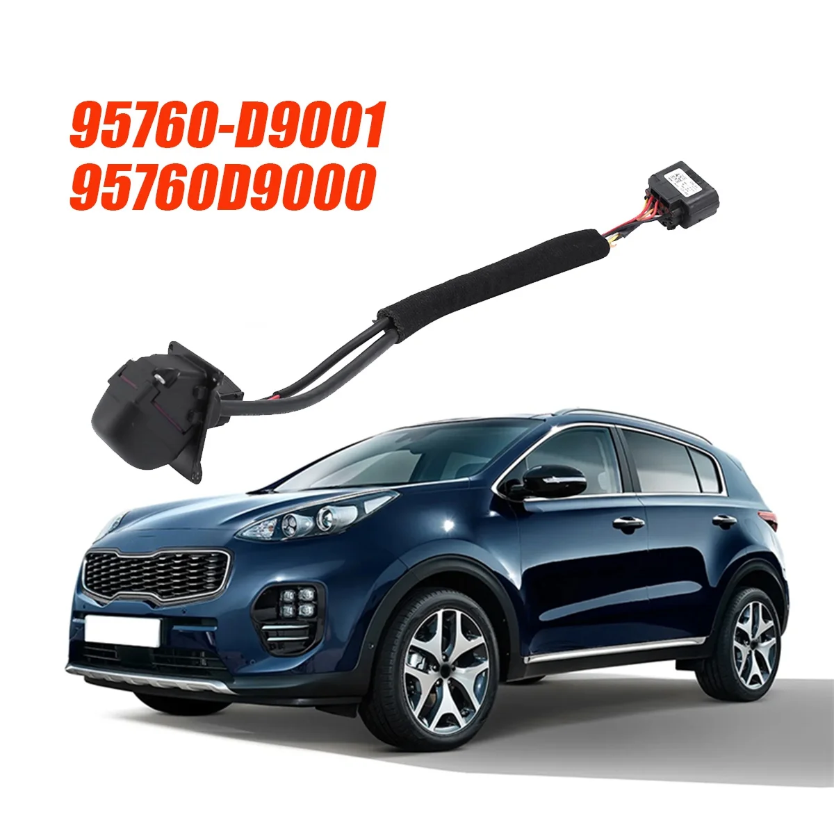 Camera kamera cadangan pintu belakang mobil 95760D9000 untuk KIA Sportage KX5 2016-2019 parkir kamera tampilan belakang cadangan