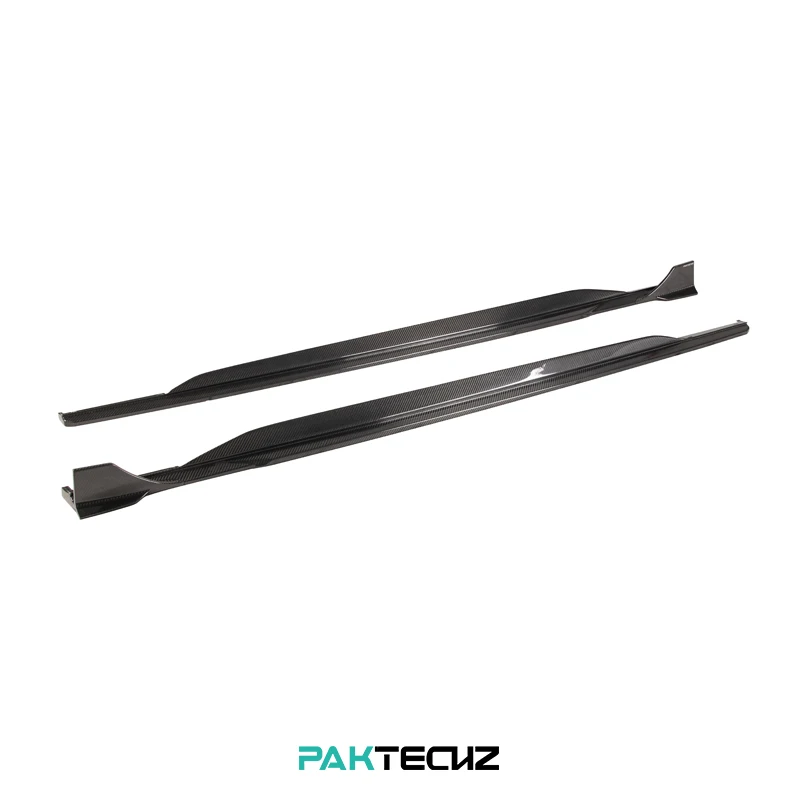 

Paktechz Dry Carbon Fiber Parts Body Kit Side Skirt for Audi RS6 RS7 C8 Ver1