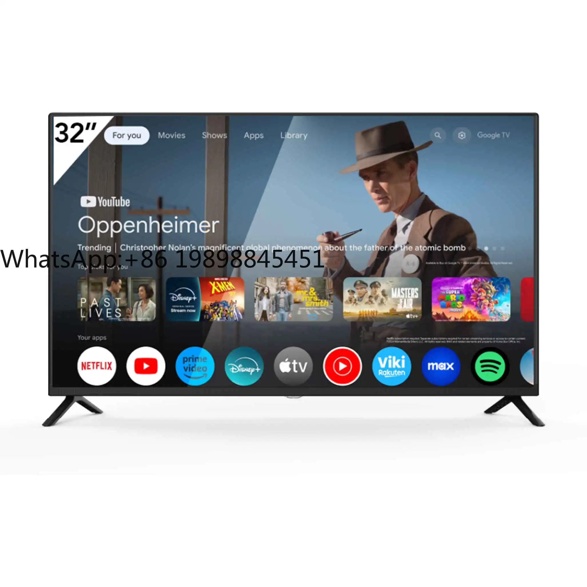 Precio de fábrica, venta al por mayor, TV LED inteligente certificada, HDTV de 17-100 pulgadas con pantalla multiusos, televisión inteligente de 32 pulgadas