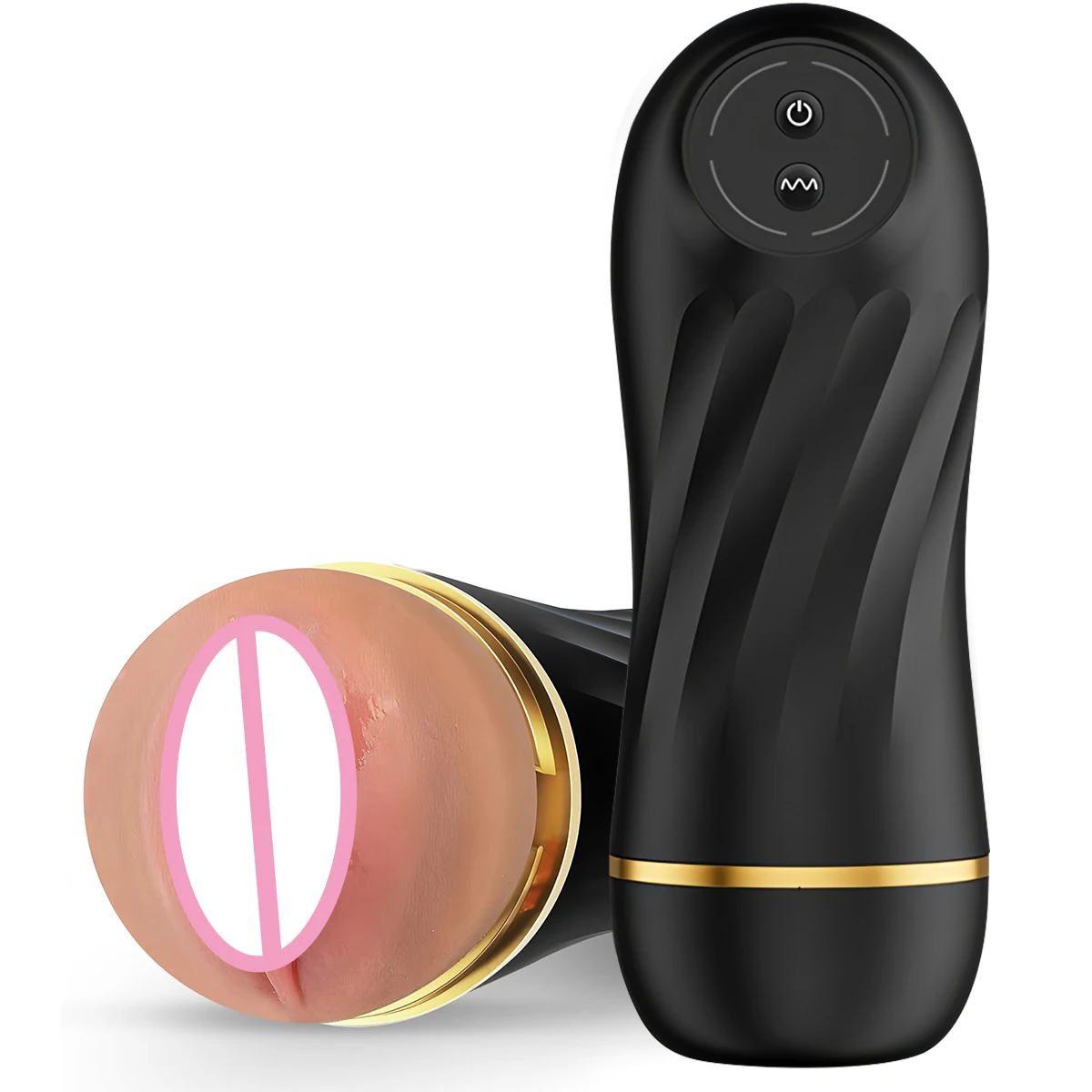 الكهربائية ذكر معدات الاستمتاع واللعب الجنسي للرجال 10 طرق الاهتزاز ثلاثية الأبعاد واقعية محكم القضيب المدرب جيب كس لعبة الجنس لوازم #1