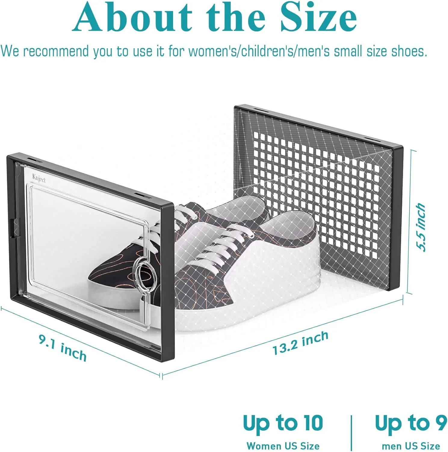 12 قطعة من صندوق الأحذية القابل للطي، منظم الأحذية، صندوق تخزين الأحذية، خزائن قابلة للتكديس، منظمو رف الأحذية لغرفة المعيشة