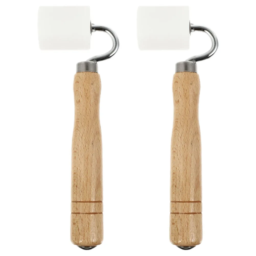 2 個シームローラーツール壁紙用車防音人間工学に基づいたハンドルスムーズペーパースムーザー屋根葺き PVC