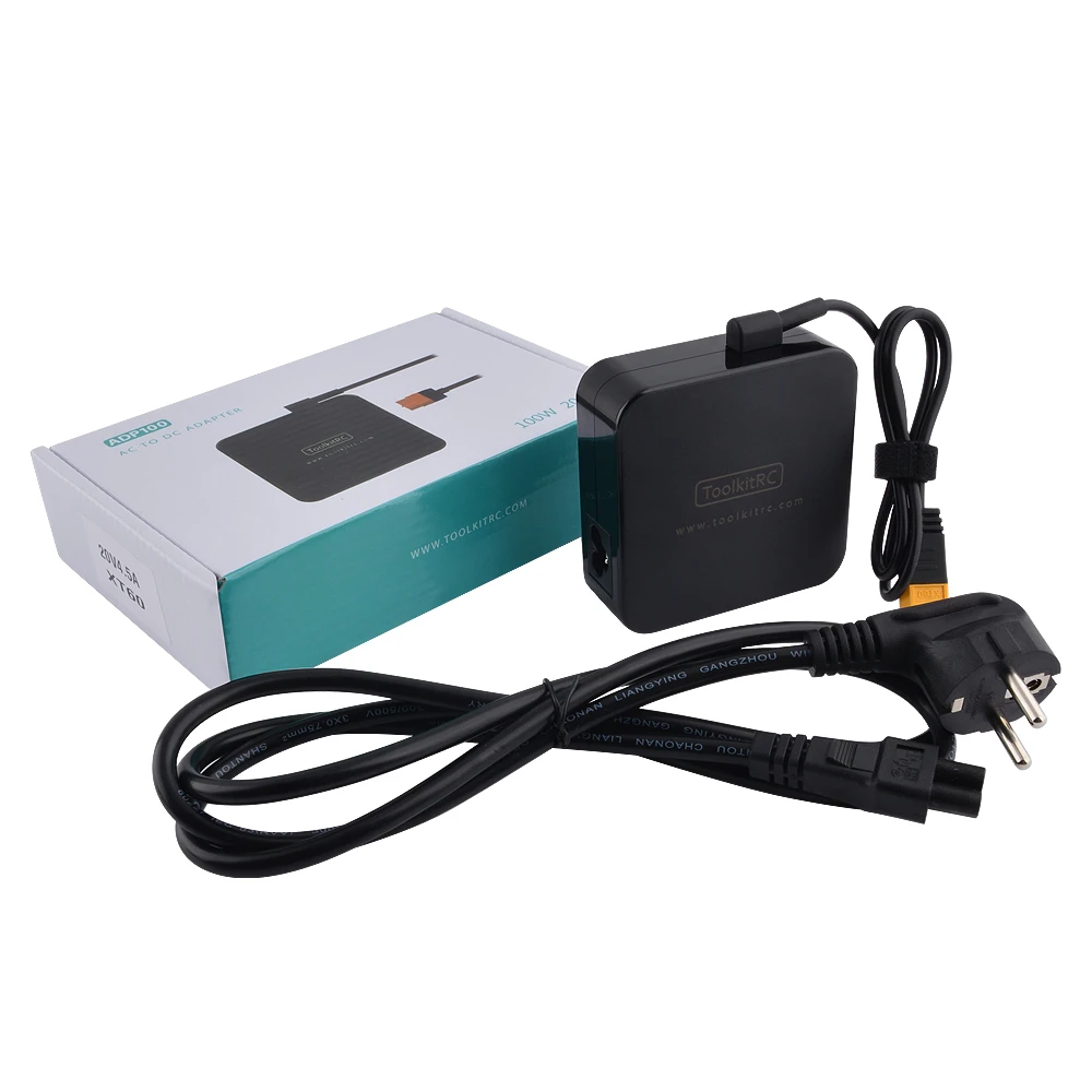 ToolKitRC ADP100 100W 20V Power Supply with XT60 Output Adapter For ISDT Q8 Q6 GT Power Hota HTRC SkyRC Charger RC Drone image 6