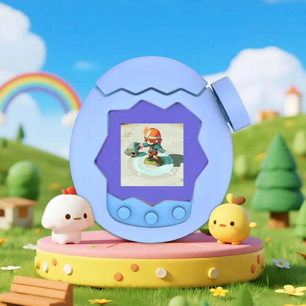 لـ Tamagotchi Paradise 360 °   غطاء حماية من السيليكون للحيوانات الأليفة الإلكترونية، مقبض محمول مقاوم للماء والسقوط