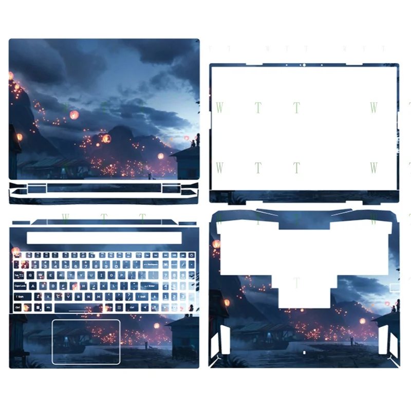 

TT Dazzle Protector Skin Stickers For Acer Predator Helios 16 PH16-71