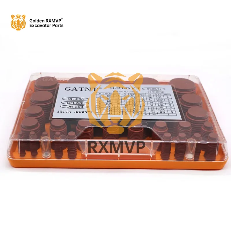 90.SHORE Standard Assortment Set Sealing 366pcs GATNT nitrile O-Ring Kit Box for doosan excavator