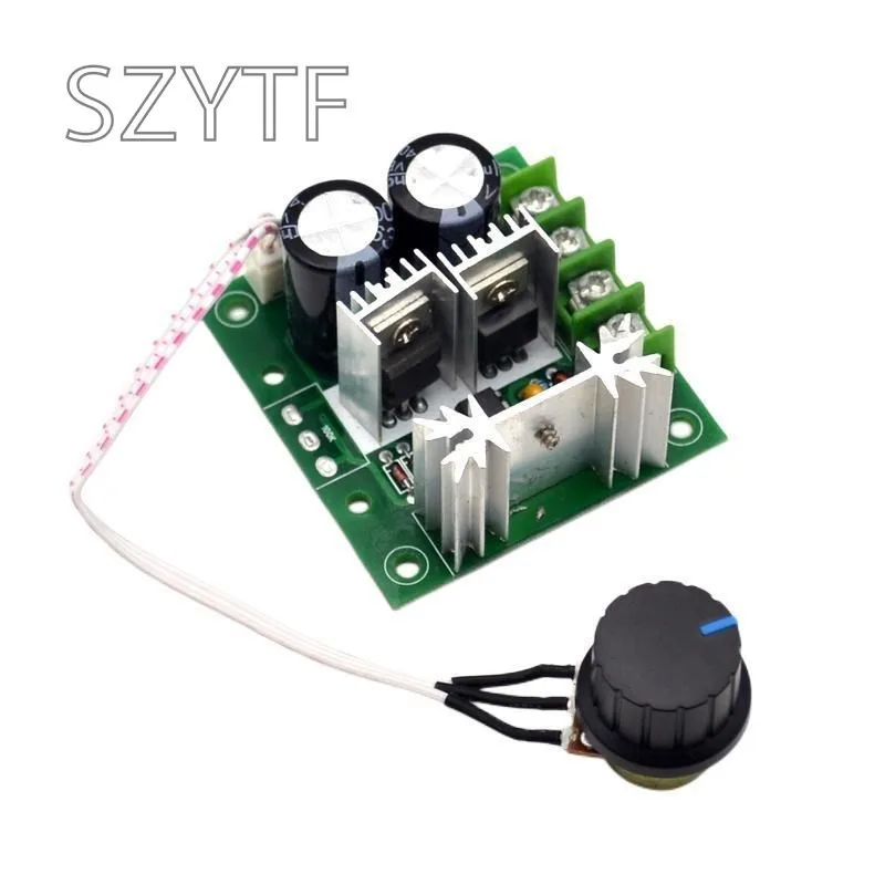 PWM DC Motor Governor 15A Switching Motor Controller 6V-90V10A-20A Stepless Transmission