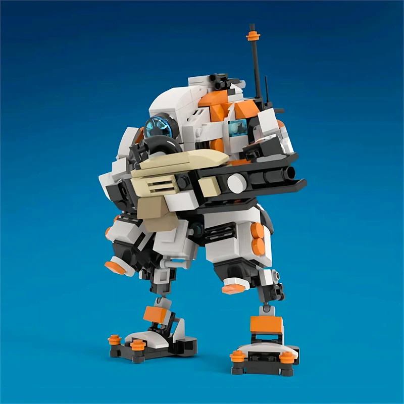 Titanfalled 2 Vanguard Titan Tone Class Titan Building Blocks Kit Mecha Robot Warrior Figure Bricks Model Toys Adult Child Gift