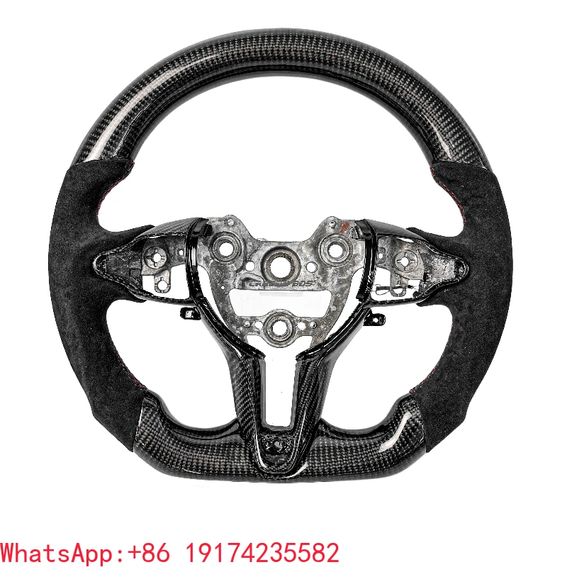 

Factory Wholesale Custom Carbon Fiber Steering Wheel for Hyundai I30N Elantra N Genesis Sonata Car Steering Wheel
