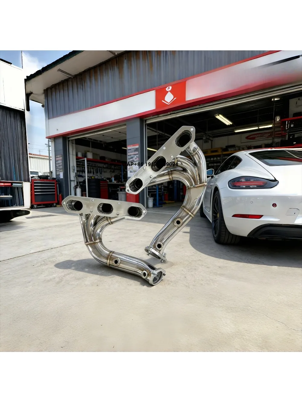 

Exhaust System Downpipe Converter for Cayman 987 2.7 2.9 3.4 2004-2011 Exhaust Pipes Manifold Auto Performance Parts