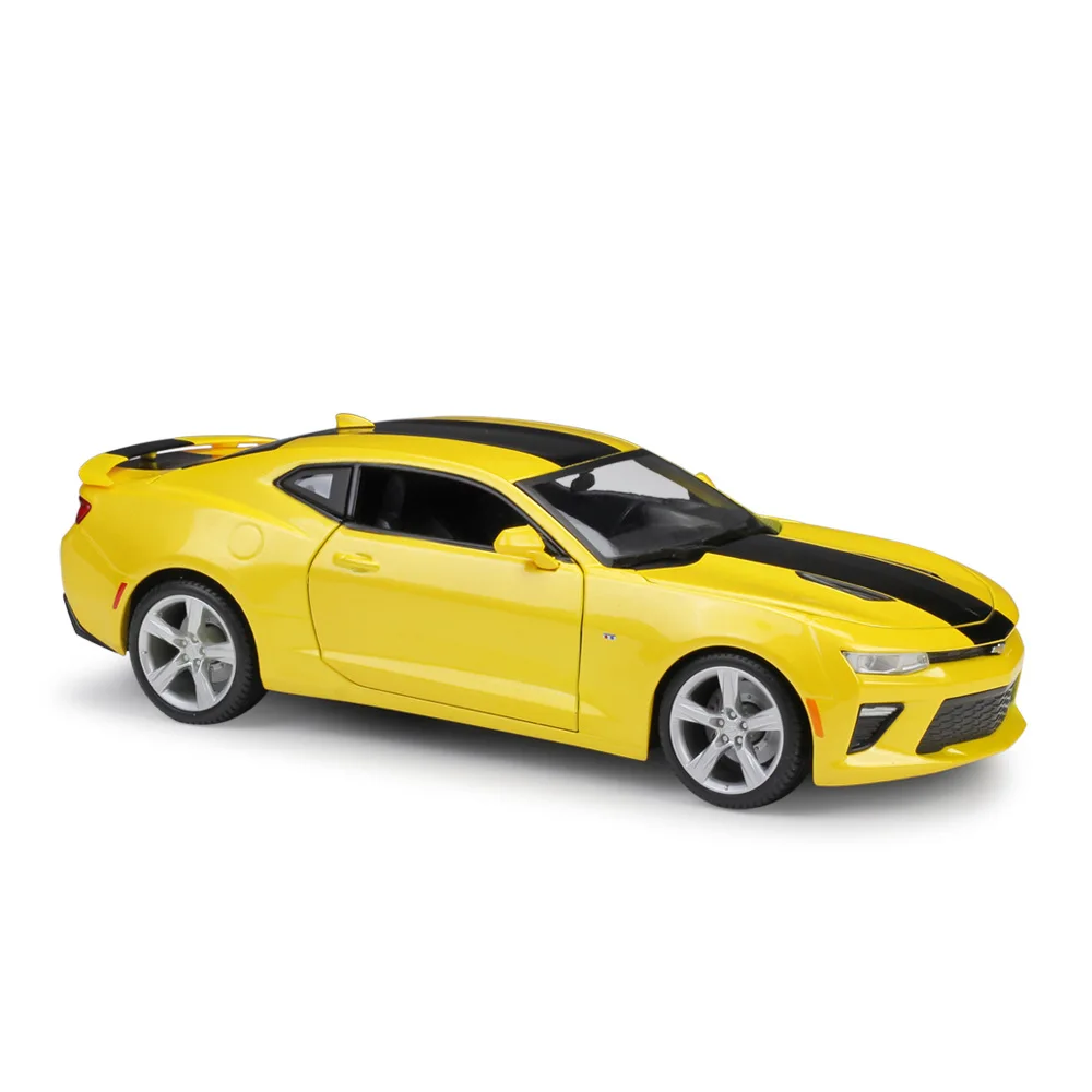 Maisto Scale 1:18 2016 CHEVROLET CAMARO Bumblebee Mock-up Alloy Cars Toy Motor Vehicle Diecast Metal Model Gift for Boys