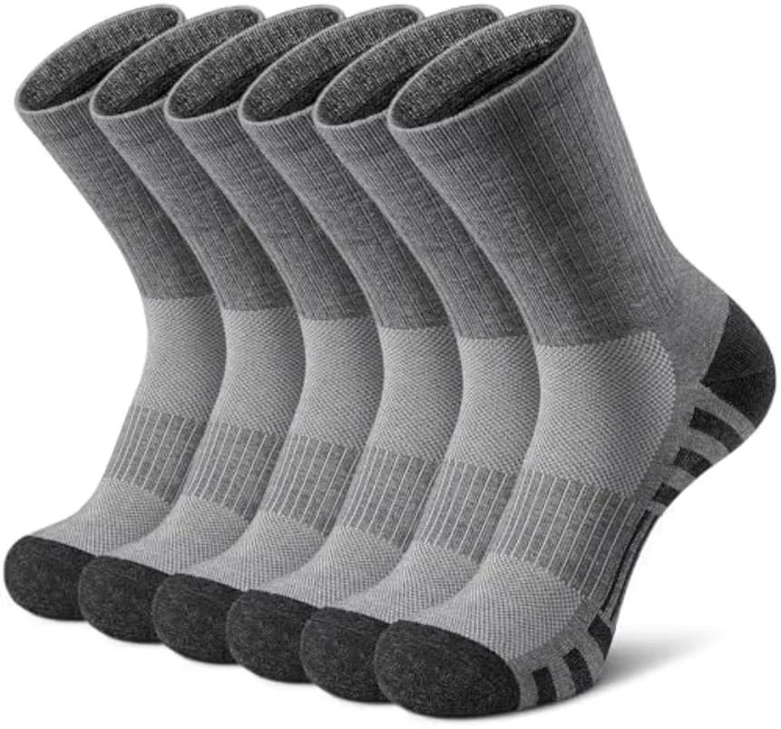 

8 Pcs Sports Socks Cushioning Breathable Running Socks High-Performance and Durable Outdoor Sports Socks for Men and Women