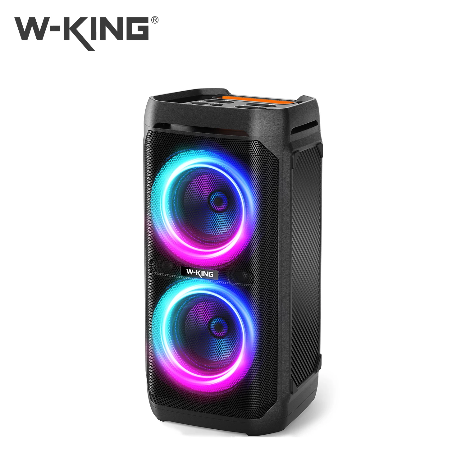 W-KING Portable Bluetooth Speakers 100W RMS, IPX6 Waterproof, V5.3 Party Boombox Wireless Deep Bass/115dB Loud Massive Sound