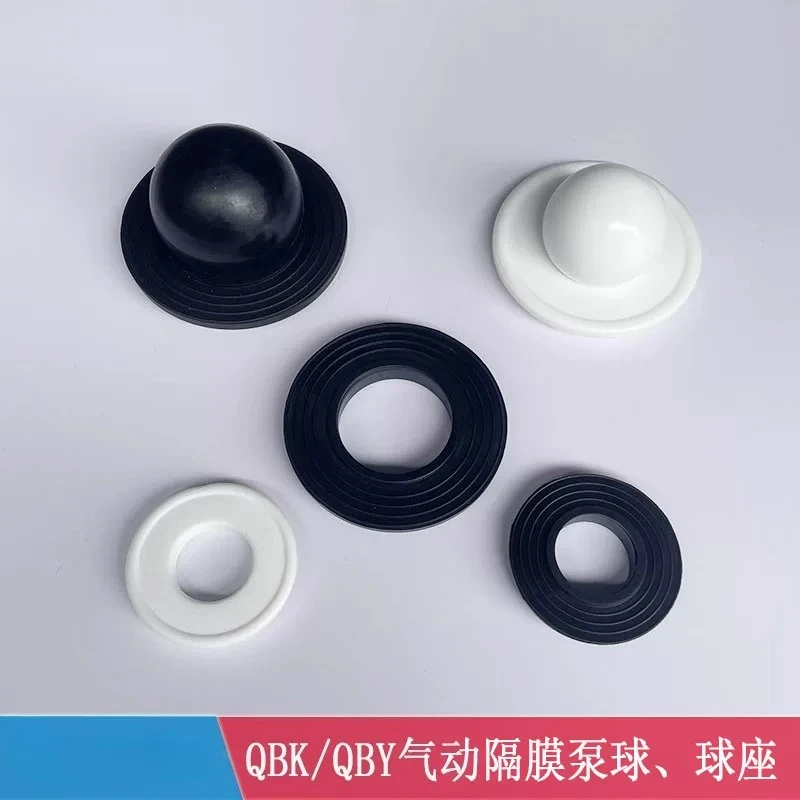 

Pneumatic diaphragm pump accessories rubber ball four ball QBK/QBY-25/40/50/65/80/100 ball seat
