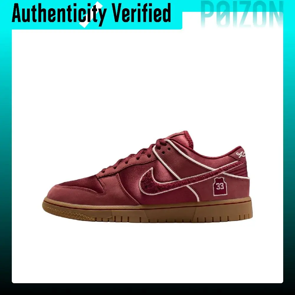 Nike x Kobe Bryant Dunk Low top Skateboard Shoes Unisex Red White IM0581-600