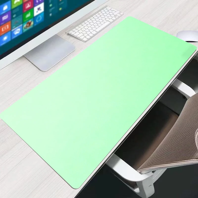 Mouse Pads E-sports Gaming Accessories Computer Mouse Mat Green Pink Yellow Blue Office Desk Mat XXL Keyboard Pad Gamer Mousepad