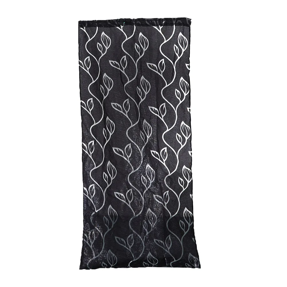 Rod Pocket Curtains Window Screen Wide-open Feel Voile Transparent Home Furnishing