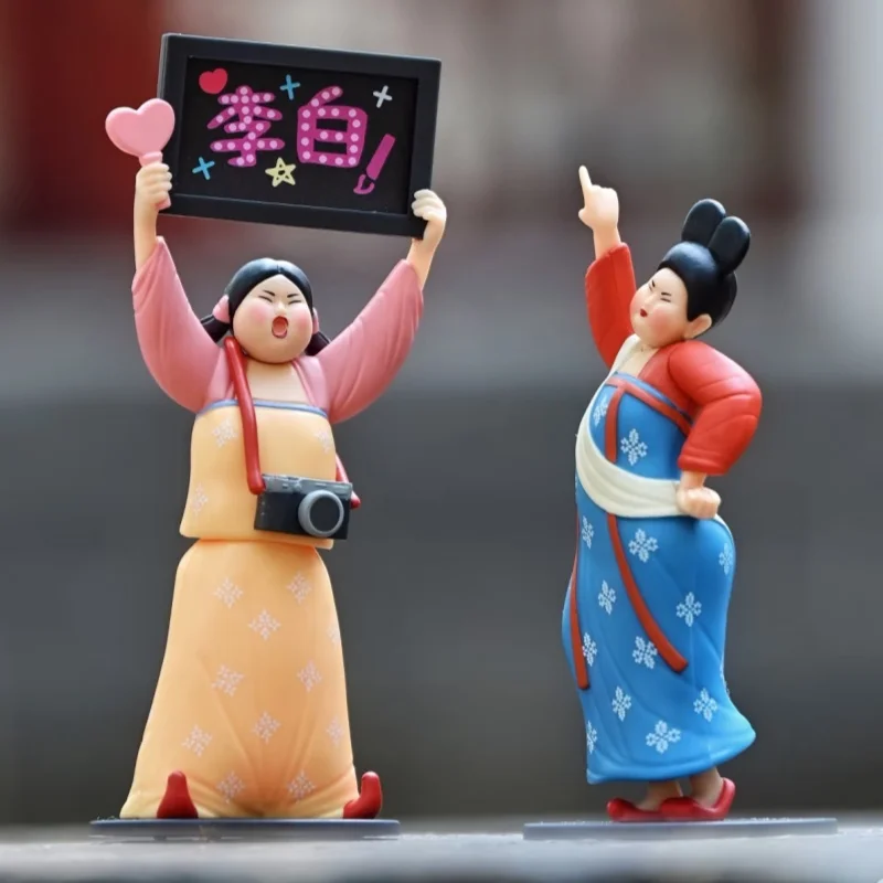 

52TOYS Authentic Tang Dynasty Lady Party Blind Box Art Toy Collectible Figurine Desktop Decoration Gift For Girls And Collectors