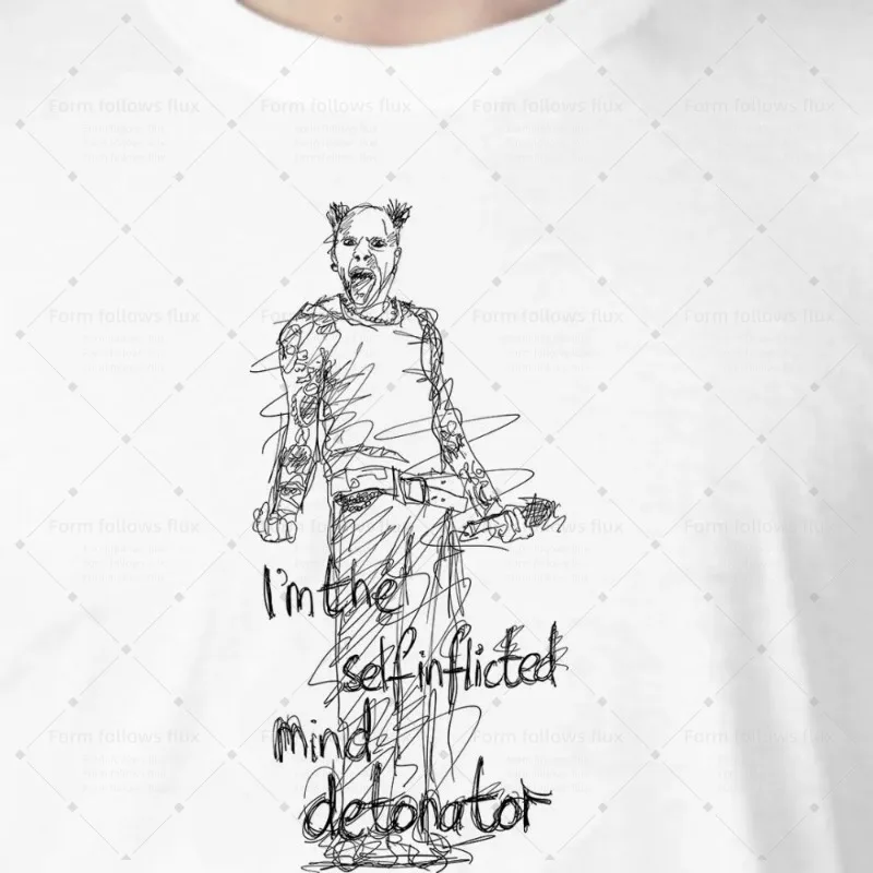 

2026 men T-Shirt Hoodie Keith Flint – The Prodigy Punk Hand Drawn Comic style Unisex S-6XL Plus Size Friendly