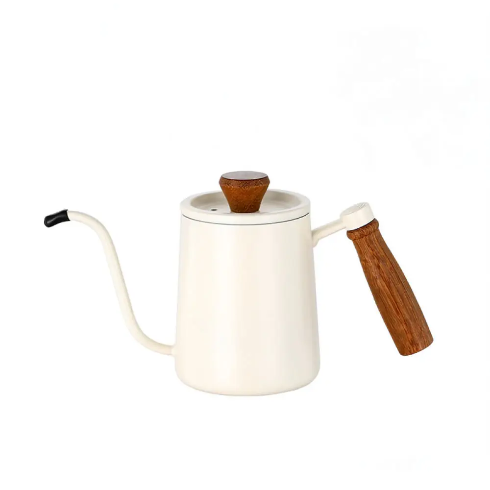 Coffee Drip Kettle 304 Stainless Steel Long Narrow Spout Pour Over Pot With Built In Precise Water Flow Control