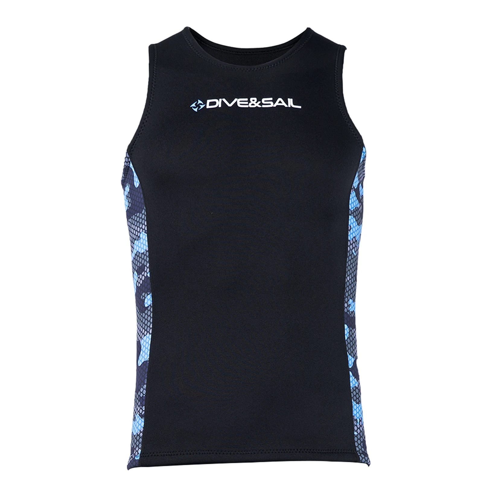 الرجال بذلة سترة تصفح القمم الرياضات المائية ملابس السباحة سترة الغوص سترة دون أكمام للتجديف السباحة الرجال ملابس السباحة سترة #5