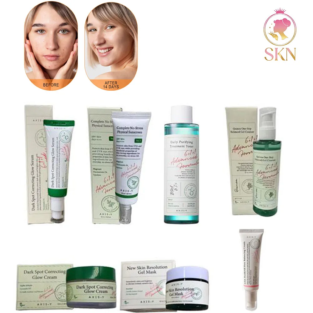 

Skincare Set Hydration Kit Travel Friendly Hydrating Face Cleanser Balm Moisturizer Eye Cream Night Cream Essence Sun protection