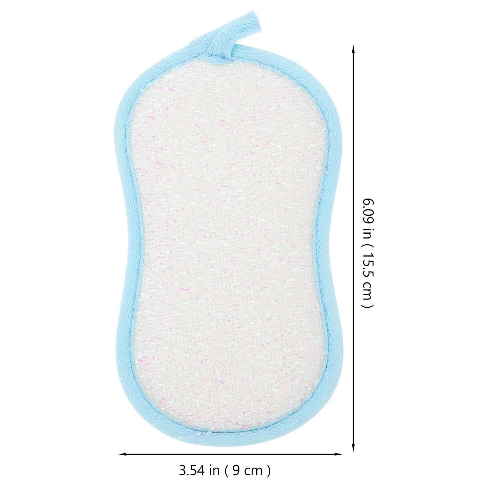 

6pcs Cleaning Kitchen Scrub Sponge Multi-Function Reusable Sponge For Kitchen Bathroom Wok Sink Tub Strong Water Absorption No