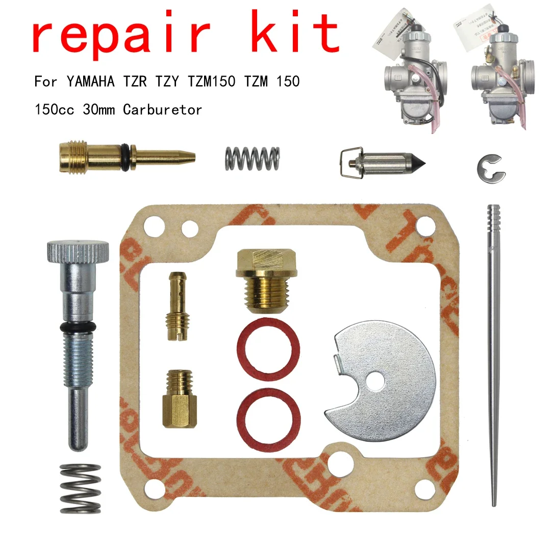 Carburetor repair kit For YAMAHA TZR TZY TZM150 TZR 150 150cc 30mm Carb