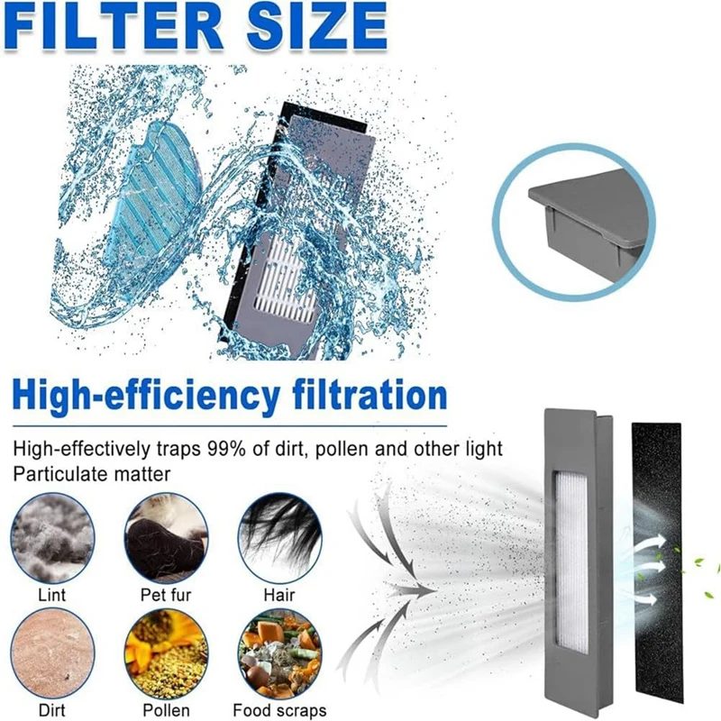 ABUD-For ECOVACS Deebot Ozmo T8 T8 Aivi T8+T8 AIVI+ T8 MAX N8 Pro Plus/N8 Pro N8+ Plus N8 Pro+ أجزاء المكنسة الكهربائية