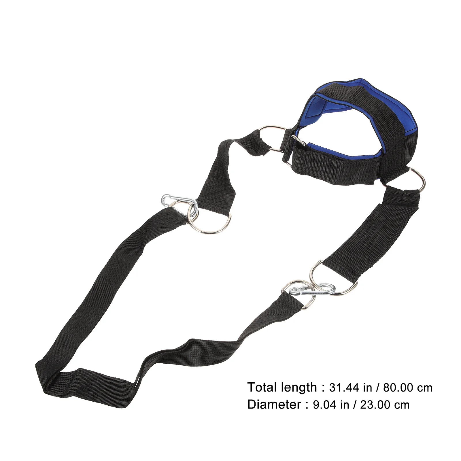 

Neck Trainer Heavy Duty Strap Shoulder Weight Training Neck Fitness Equipment Cloth Harness For Bodybuilding