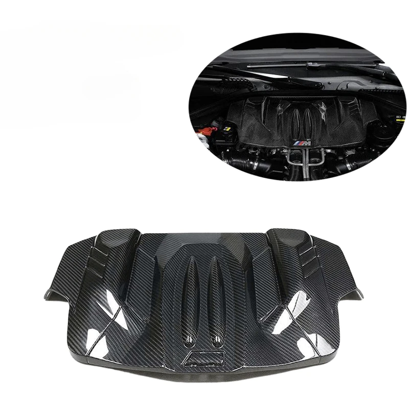 F10 M5 Front Engine Cover Carbon Fiber For BMW F10 M5 F06 F12 F13 M6