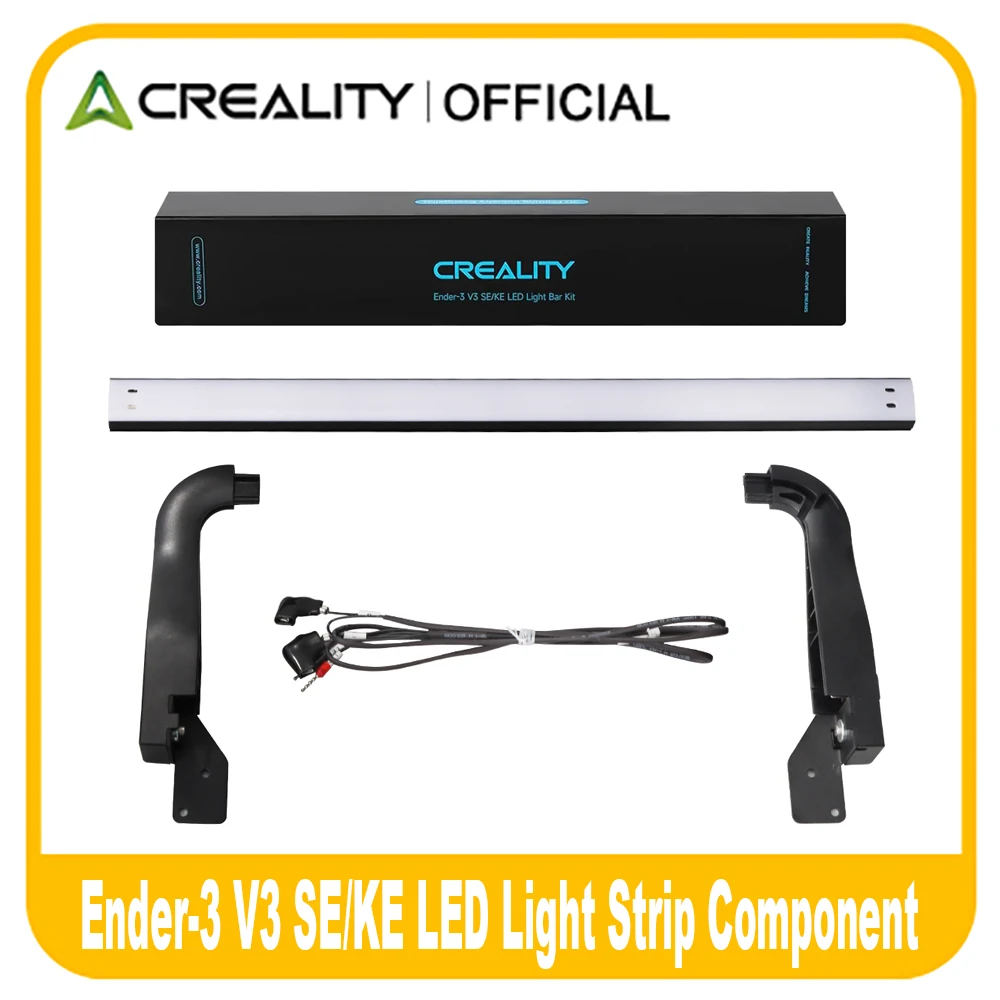 Creality 3D Printer Ender 3 V3 SE/KE LED Light Bar Kit Original Power Saving Easy Installation Soft Light for Ender-3 V3 SE/KE