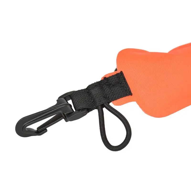 Surface Marker Signal Tube Waterproof Inflatable Signal Tube Safety Sausage Closed Bottom Float Buoy Safety Equipment for Diving