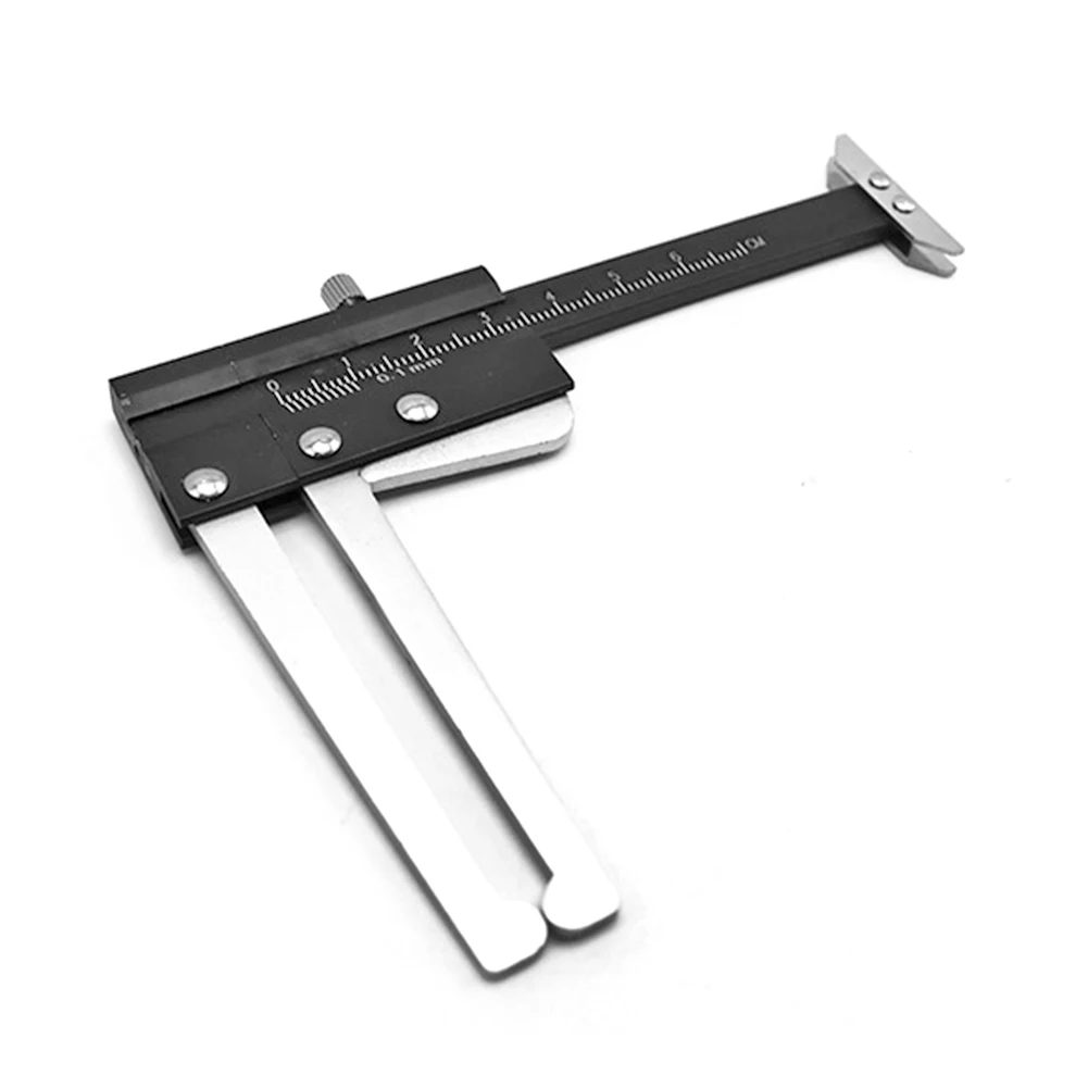 Brake Disc Thickness Measuring Vernier Caliper Car Tyre Plate Wear Depth Ruler