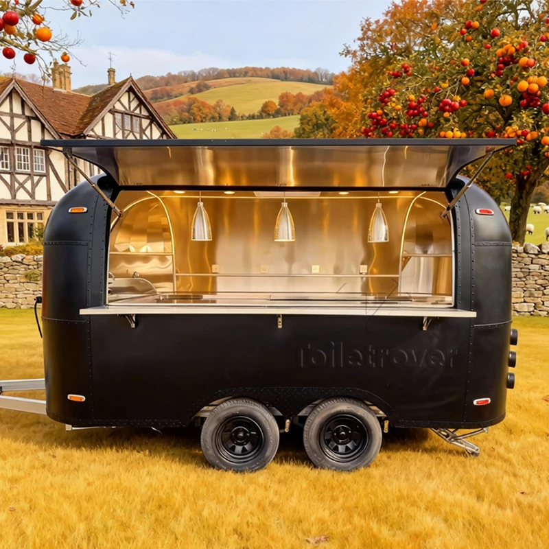 

Unique Custom Food Trailer Mexico Ready Dessert Pancake Hot Dog Burger Doner Kebab Food Truck with Full Kitchen