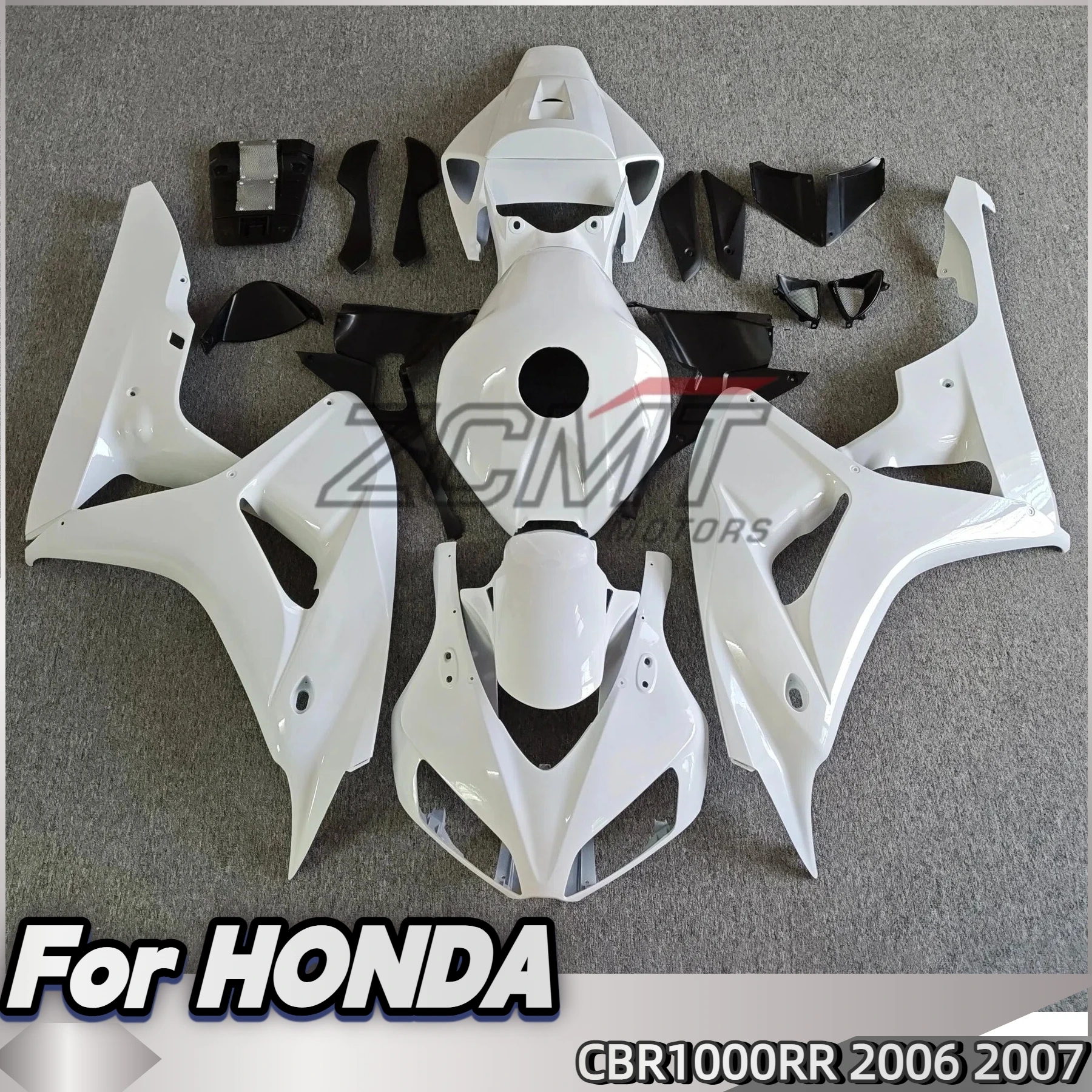 First-class Motorcycle Fairing Kits for HONDA CBR1000RR 2006 2007 FOR CBR1000 RR CBR 1000RR 06 07 Injection Red Bodywork Set