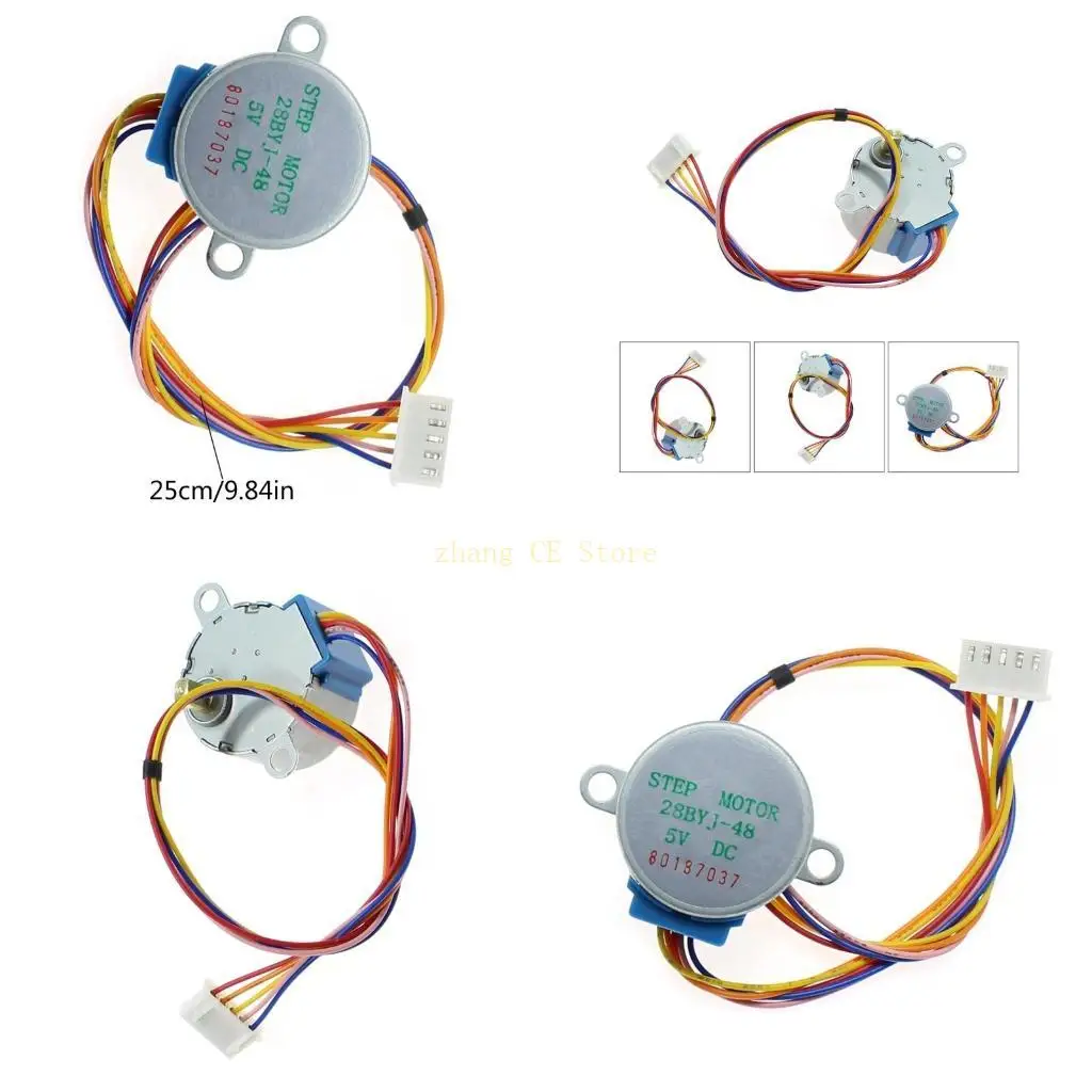 M5TD ULN2003 5V 4-phase 5-wire Stepper Motor Gear Motor 28BYJ-48 Electric Step Motor