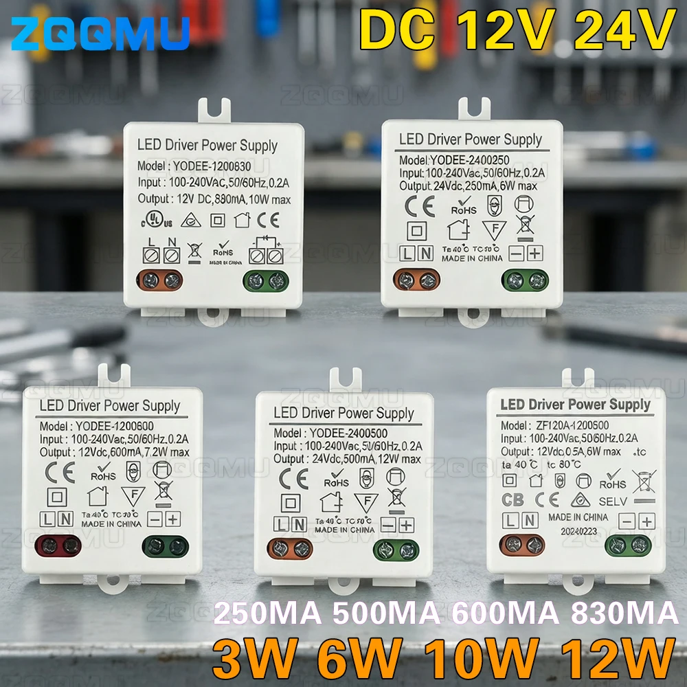 Dc 12V 24V 3W 6W 10…