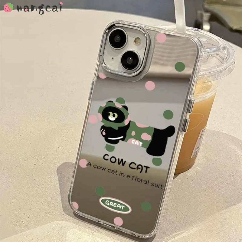 For Vivo Y37 Y300 Pro Y200 Pro Y200E Y200i Y200T Y100 Y38 Y58 Y36 Y27 Y35M Y36M Phone Case Cute Polka Dots Puppy Cat Soft Cover