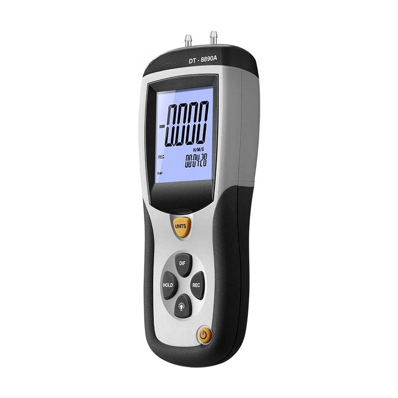 Digital barometer with USB interface, data storage 99 sets DT-8890A