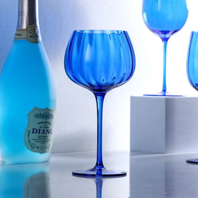 Elegante kristallen wijnglasset Luxe vintage champagnekers voor thuisgebruik