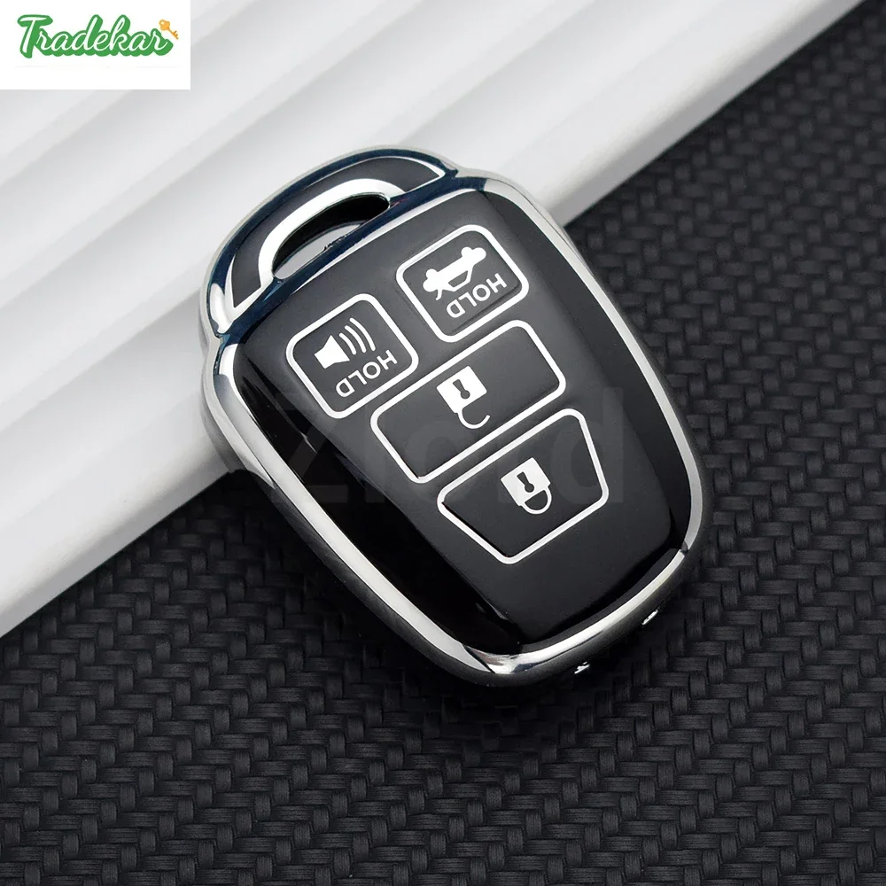 2/3/4 Buttons TPU key case Suitable for Toyota Phnom Penh car keycase, Corolla, Camry, RAV4, Dazzling, Ruizhi