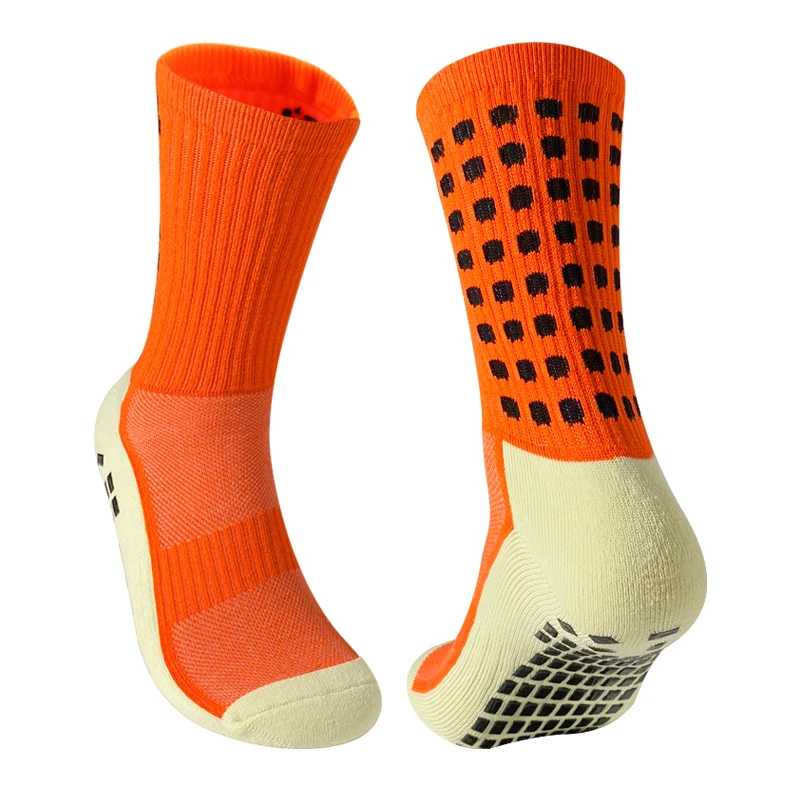 Anti-slip Football Socks Men Women Non-slip Soccer Basketball Tennis Sport Socks Grip Cycling Riding Socks