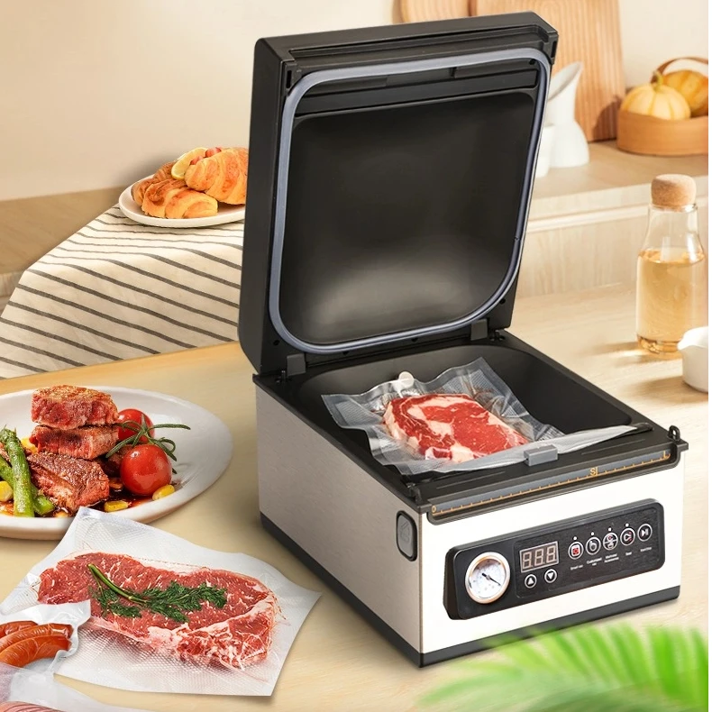 

Efficient sealing and preservation equipment V32 household food vacuum packaging machine