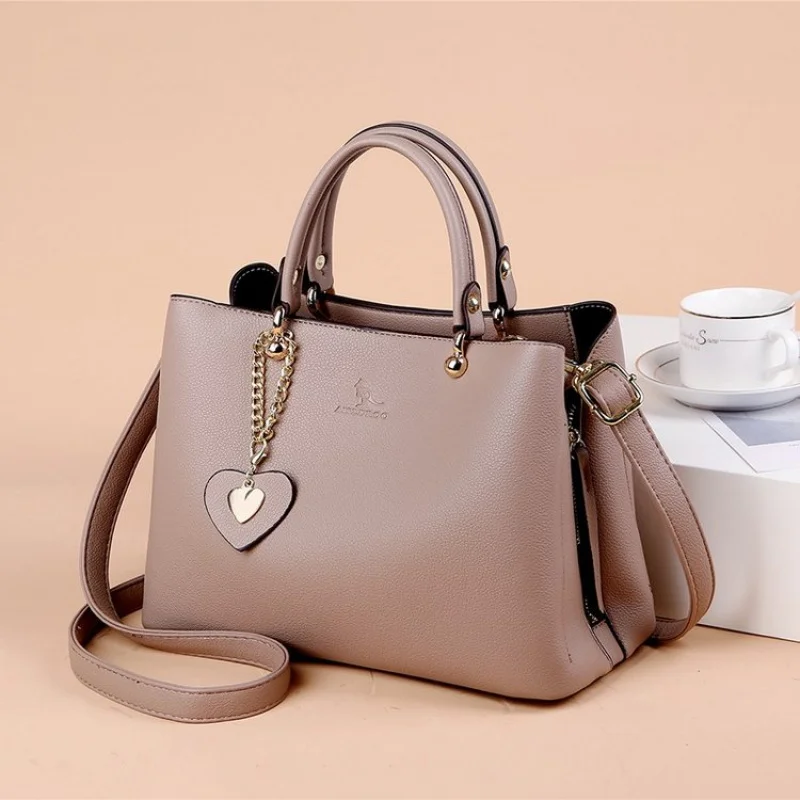 

Premium Women's Messenger Bag Made Of Microfiber Leather Boasting Compact Lausanne High-End Commuter Lightweight Soft Look​